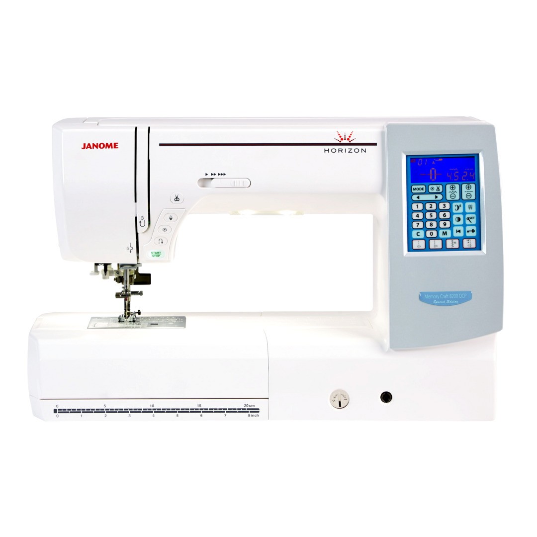 Janome Horizon Memory Craft 8200QCP Special Edition Sewing Machine