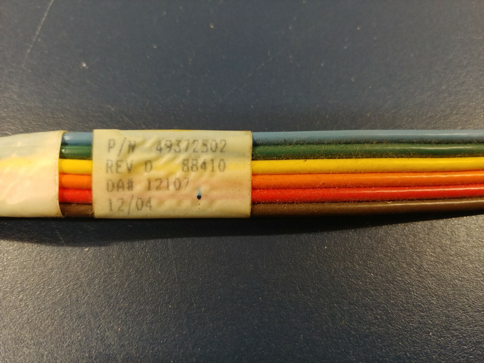 Universal Instruments GSM Feeder Interface Board Power Cable 49372502