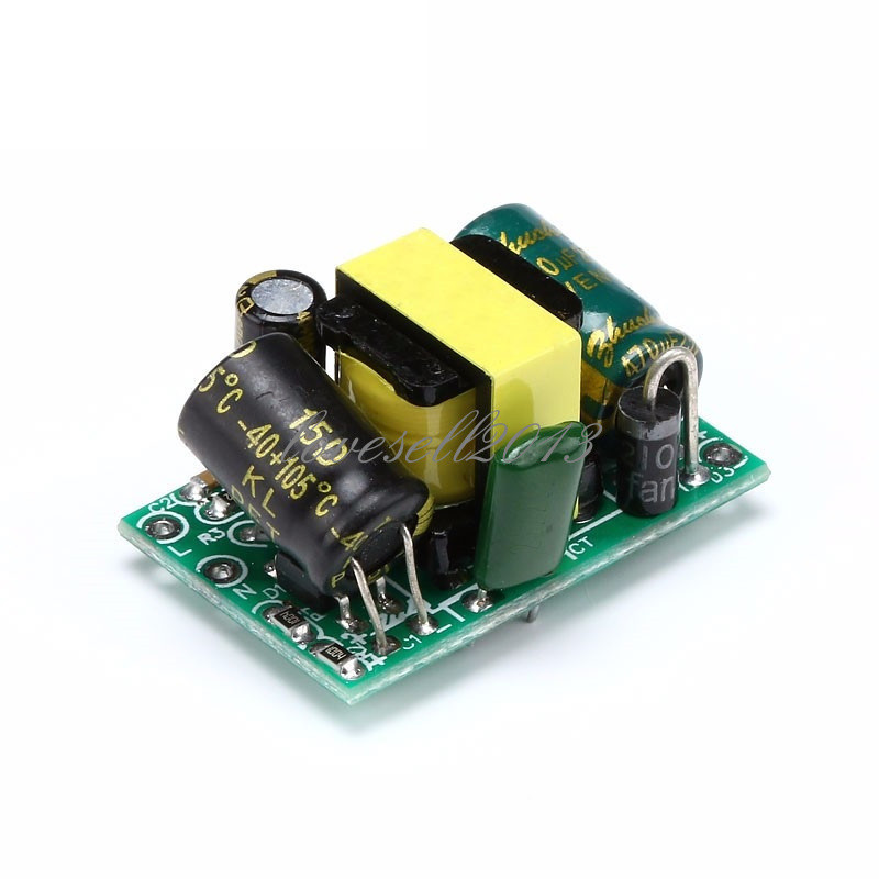 5x 12V 400mA 4.8W AC-DC Step Down Isolated Switching Power Supply Module NEW