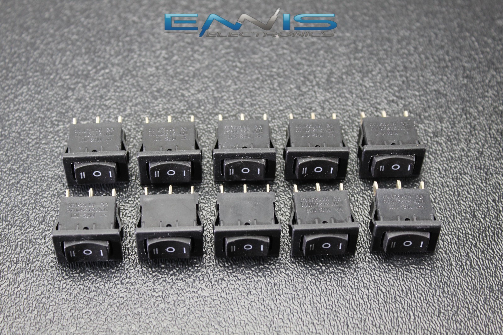 10 PCS MINI ON OFF ON MOMENTARY SPRING KICKBACK ROCKER SWITCH TOGGLE EC-1115PP