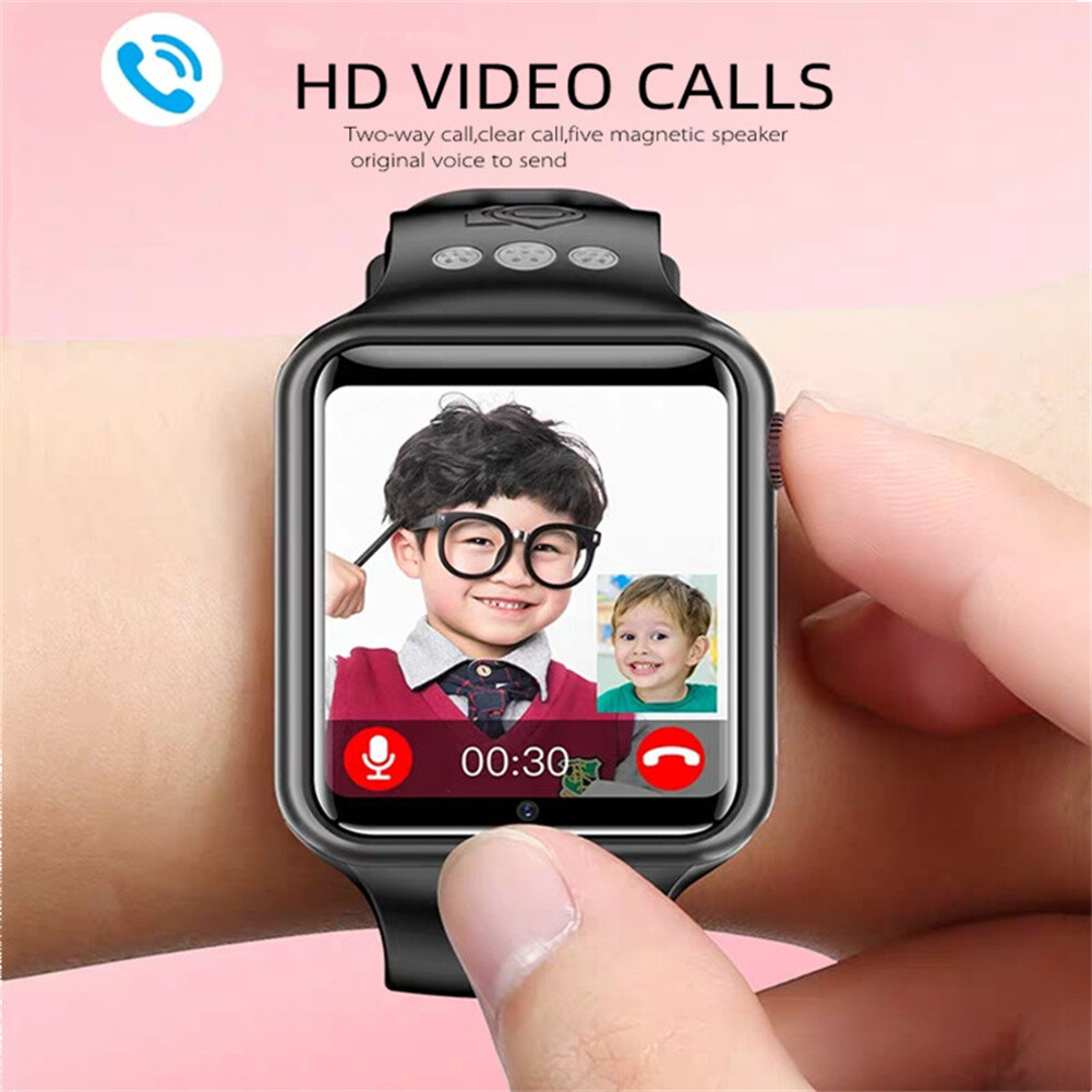 Children Student Smartwatch 4G wifi Waterproof Kid Watch Dual Camera Anti-Lost