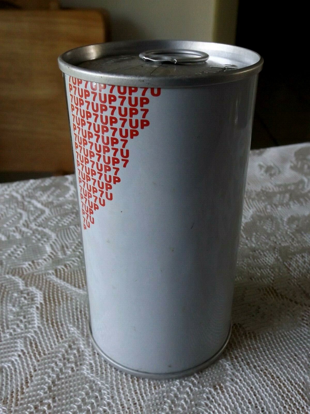 SOUTH DAKOTA 7-UP SODA ERROR CAN * PULL TABS BOTH ENDS NEVER OPENED OR FILLED