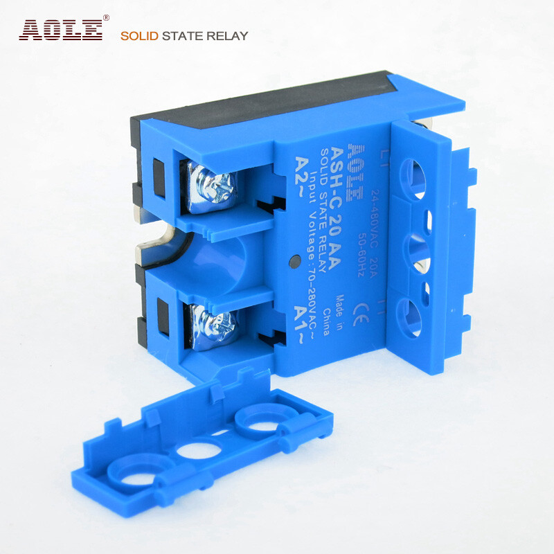 20A single phase AC solid state relay ASH-C 20AA for motors, heating, machinery