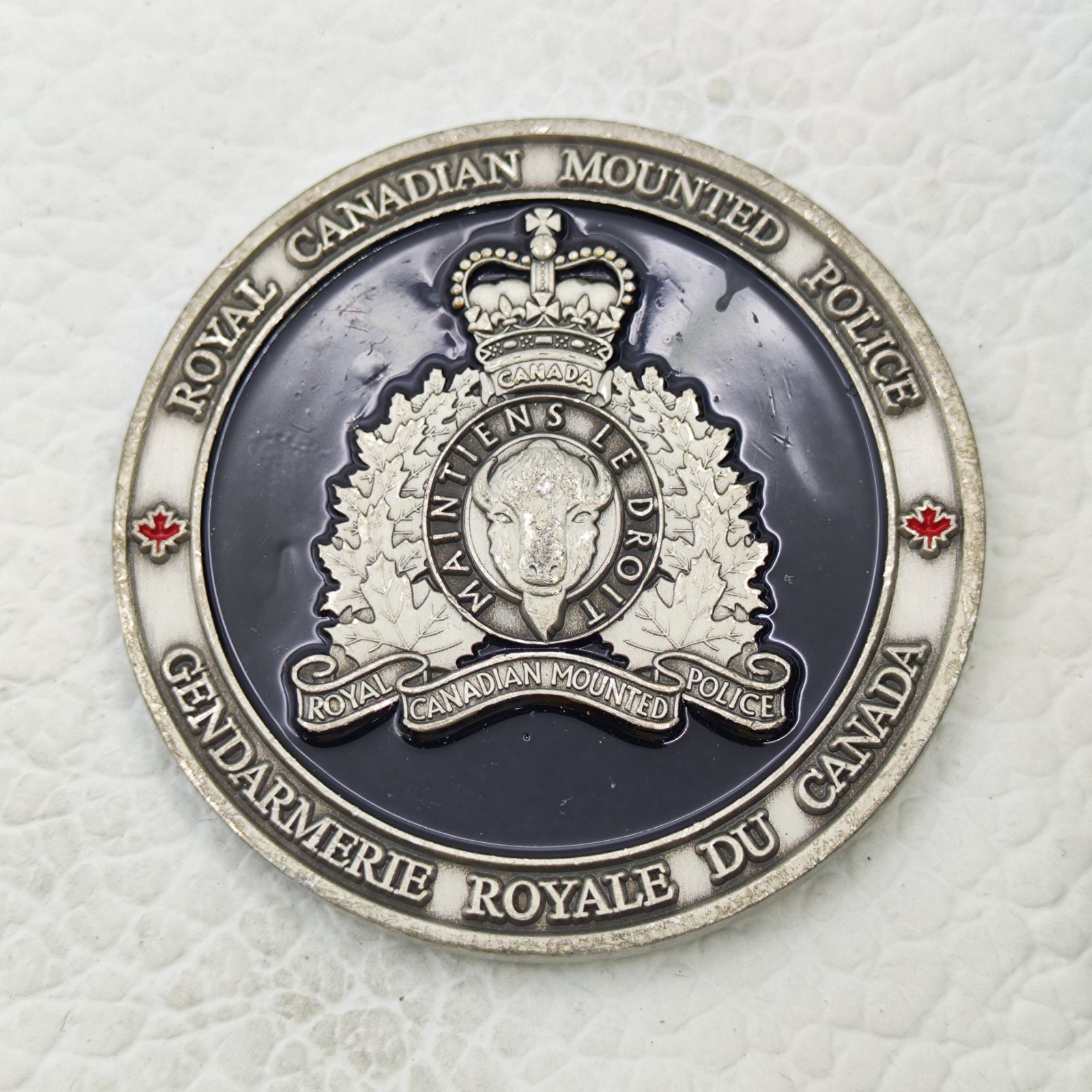 RCMP Elk Point Detachment K Division Challenge Coin #1
