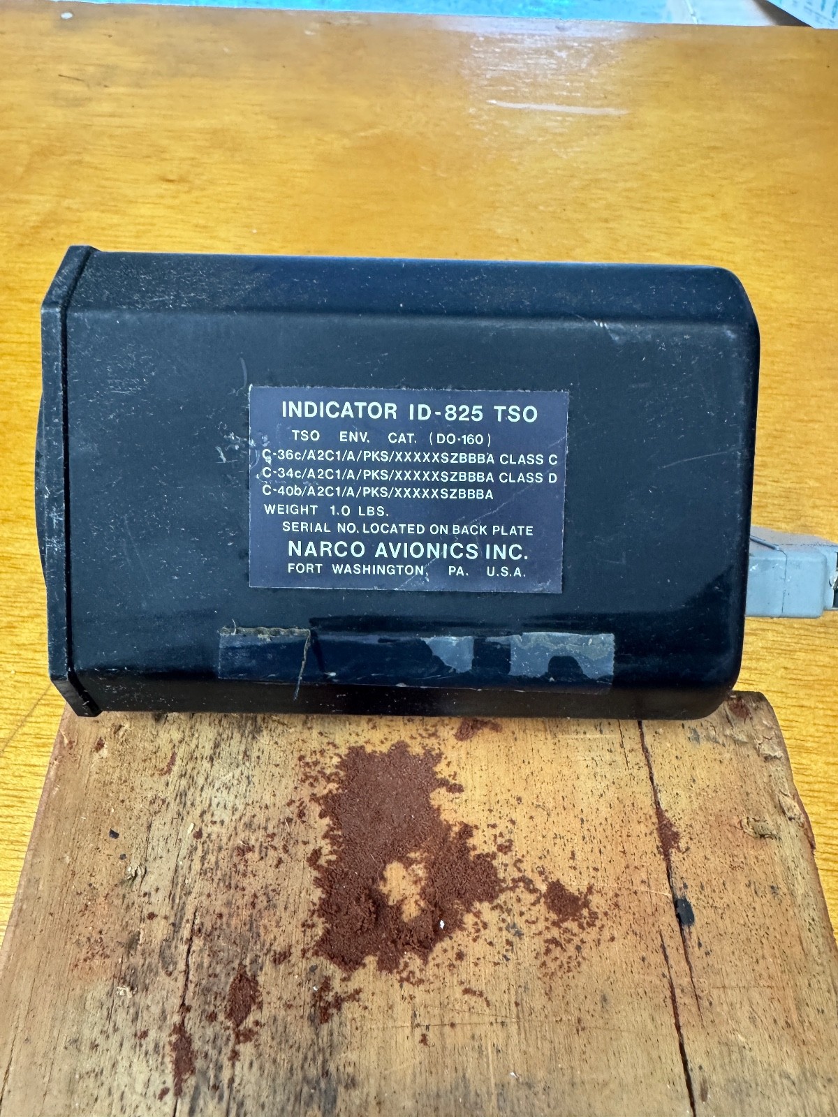 Narco ID-825 Course Deviation & G/S Indicator - 28V - FREE SHIPPING