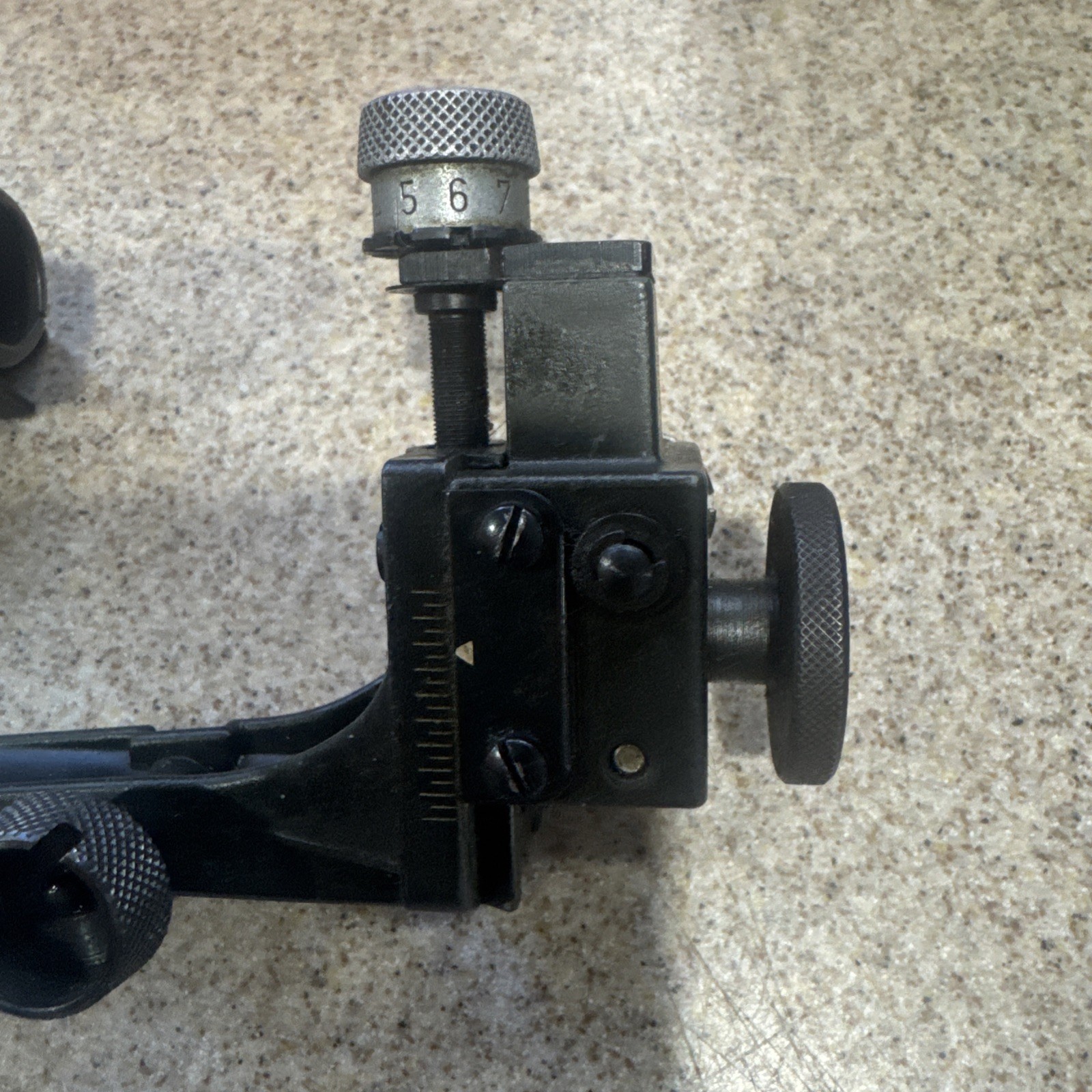 22 Target Rifle Olympic Sight Set Vintage