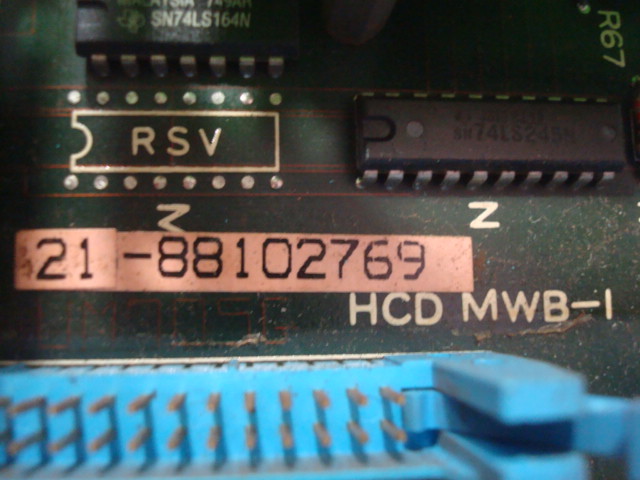 USED Nachi HCD MWB-1 Control Board PCB 21-88102769