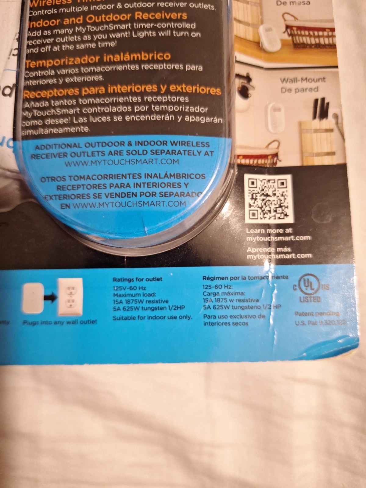 Mytouch Smart Simple Set Indoor Wireless Timer System #35166 ~ Brand New/Sealed
