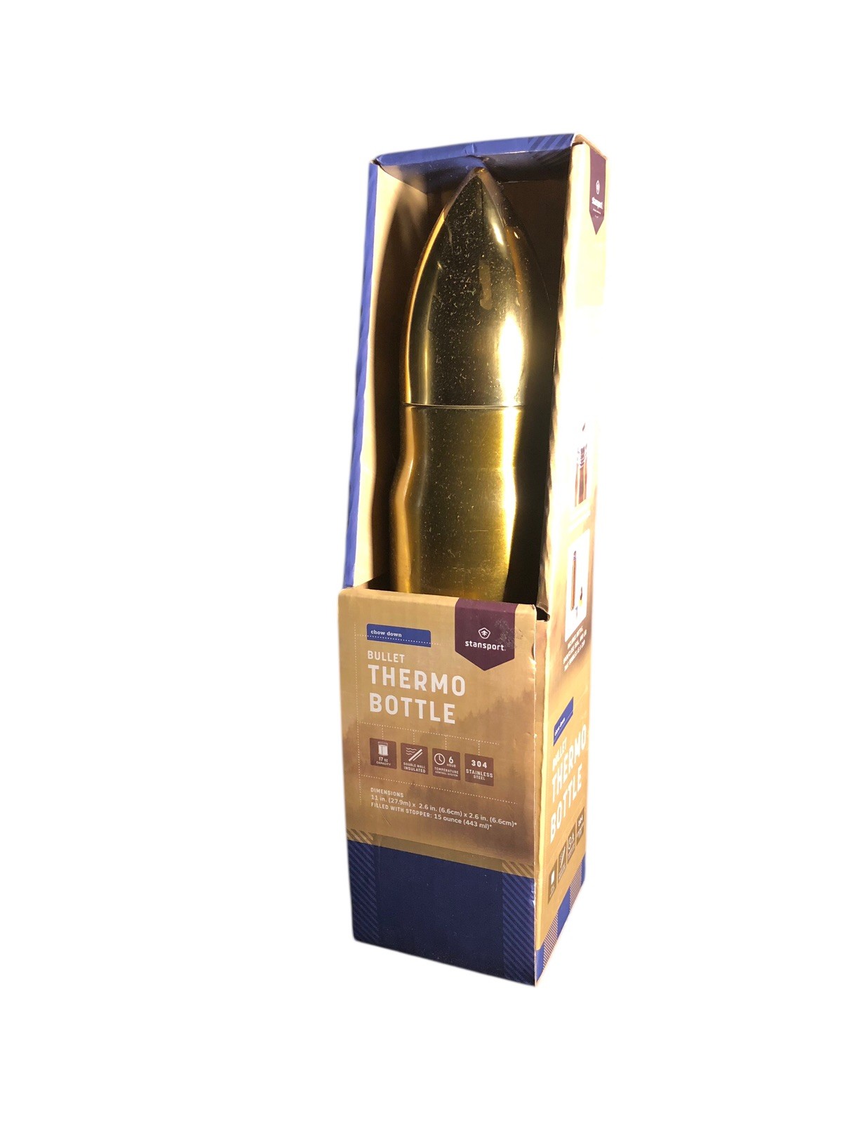 Bullit Thermo Bottle Water Bottle Man Cave