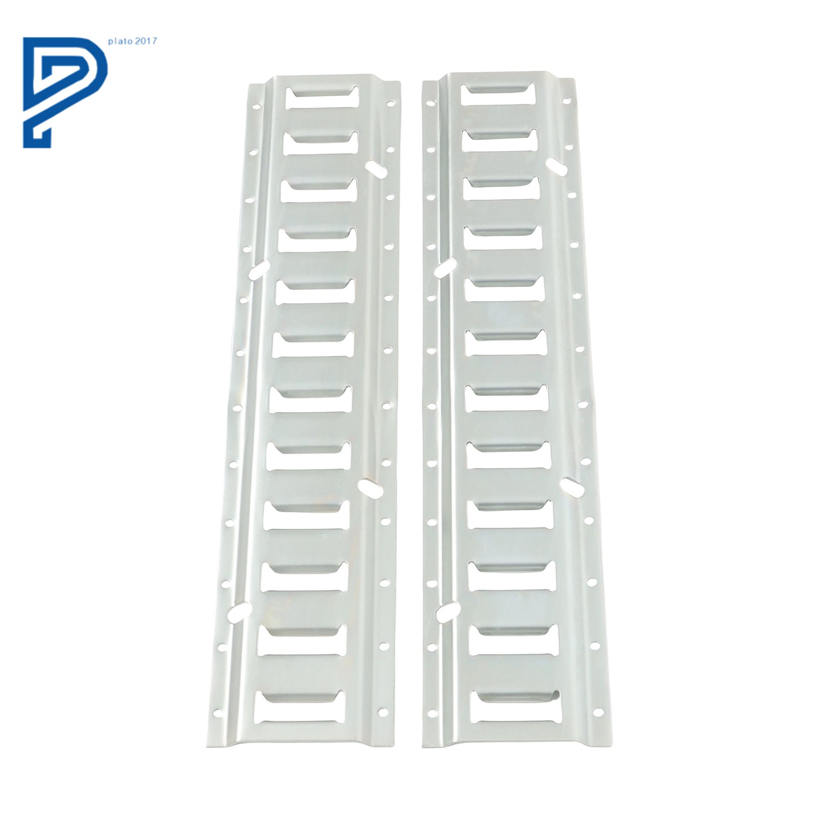 E Track Tie Down Rail Kit 8× 2' E-Track Bar Rails For Garages Trailers
