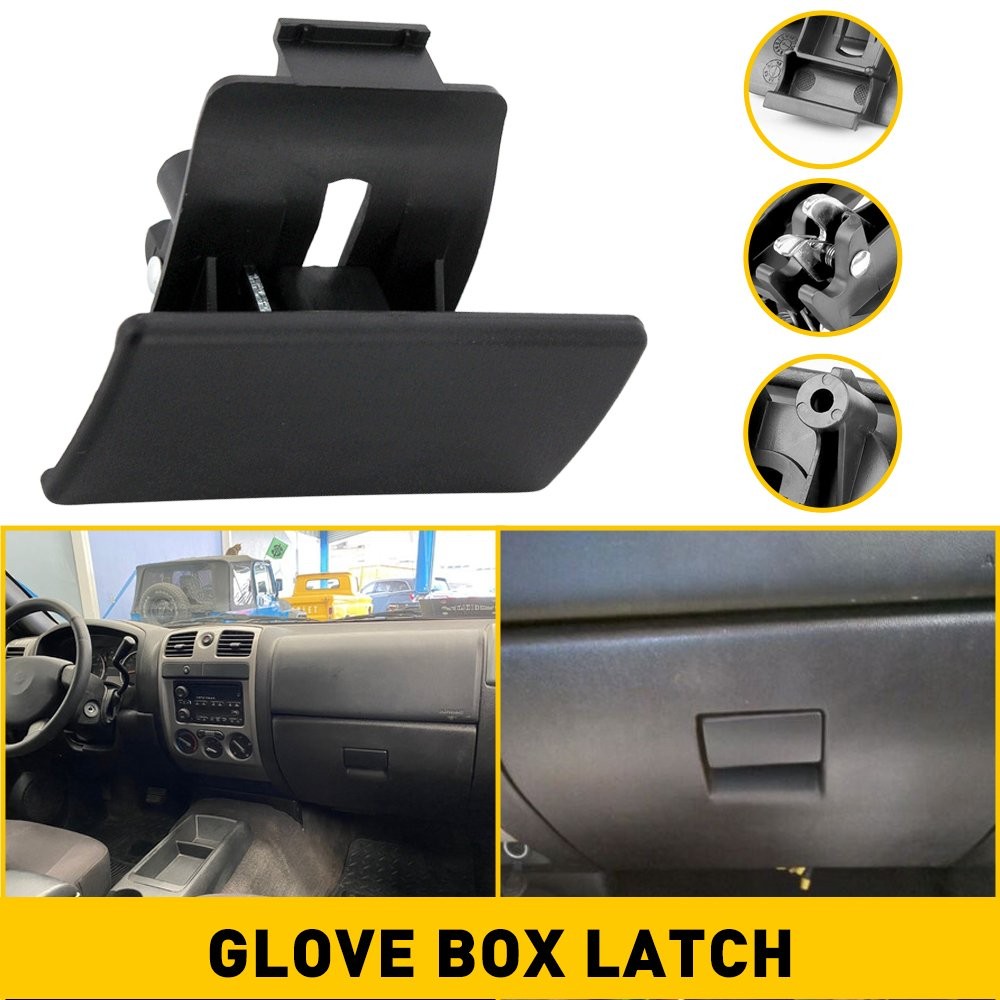 For 2004 - 2012 Chevy Colorado GMC Canyon Glove Box Latch Handle Black