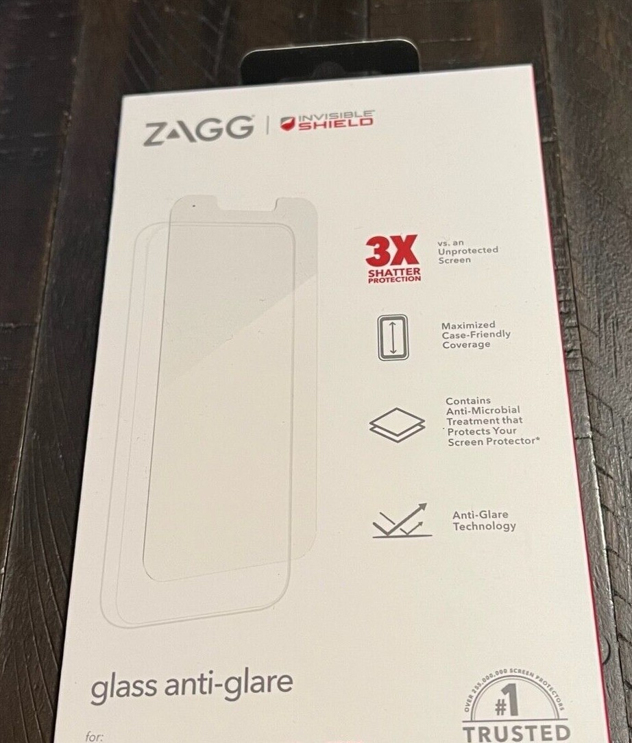 ZAGG Invisible Shield Anti-Glare Glass for iPhone 14 / 13 / 13 Pro (6.1") - NEW