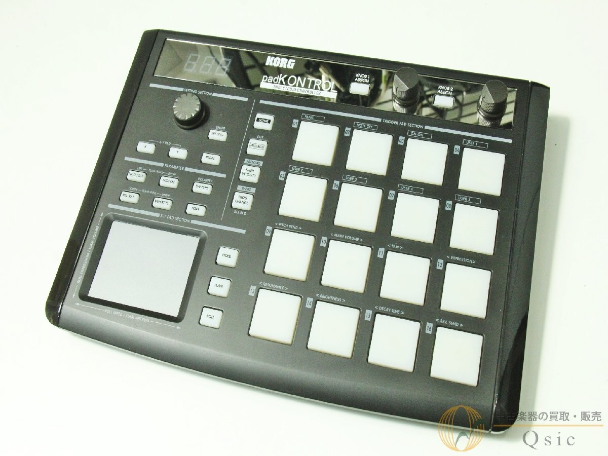 KORG KPC-1 Black padKONTROL MIDI Studio Controller used