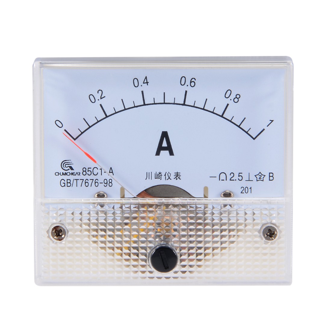 85C1-A Analog Current Panel Meter DC 1A Ammeter Tester Gauge