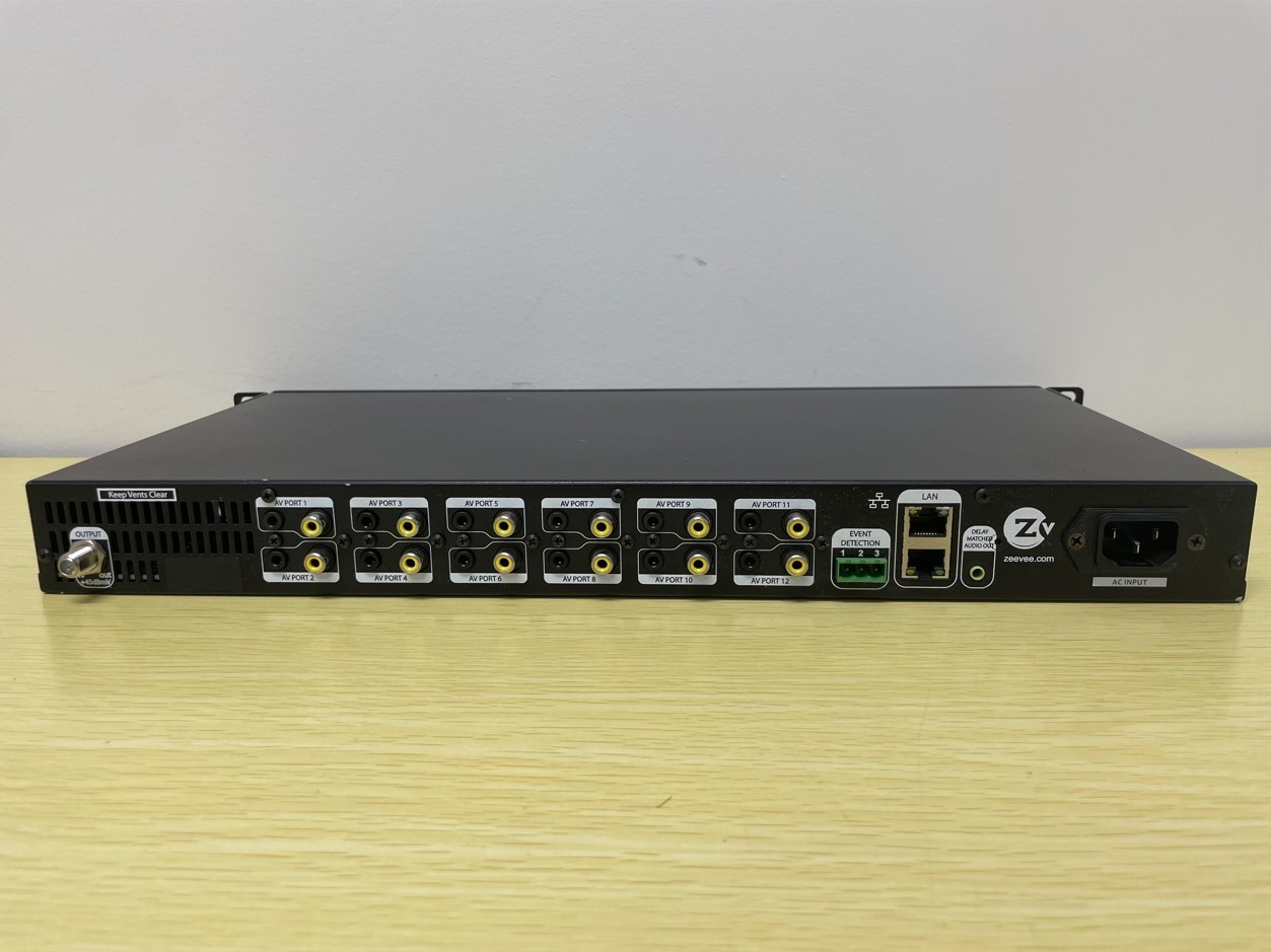 ZeeVee HDb2312 Digital Video Encoder / Modulator 12Channel NTSC SD Composite