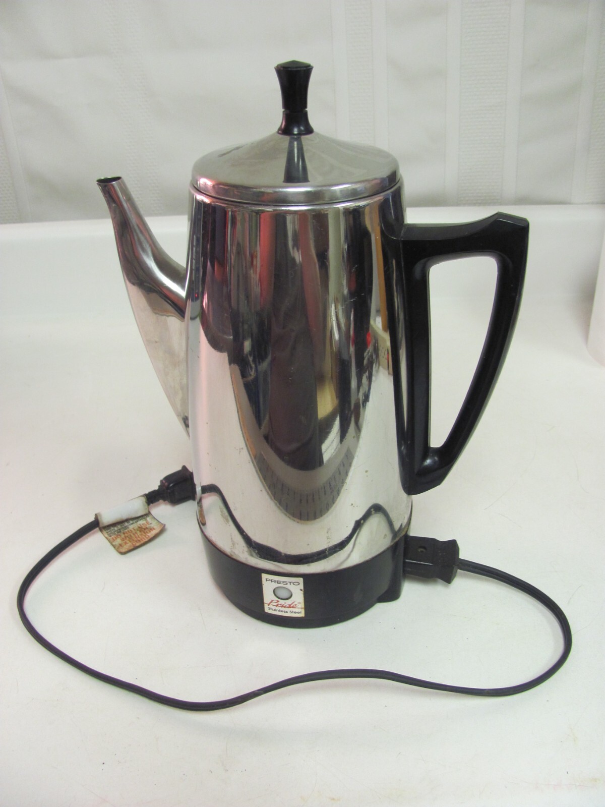 Vintage Presto Pride Stainless Steel Coffee Maker 0281104