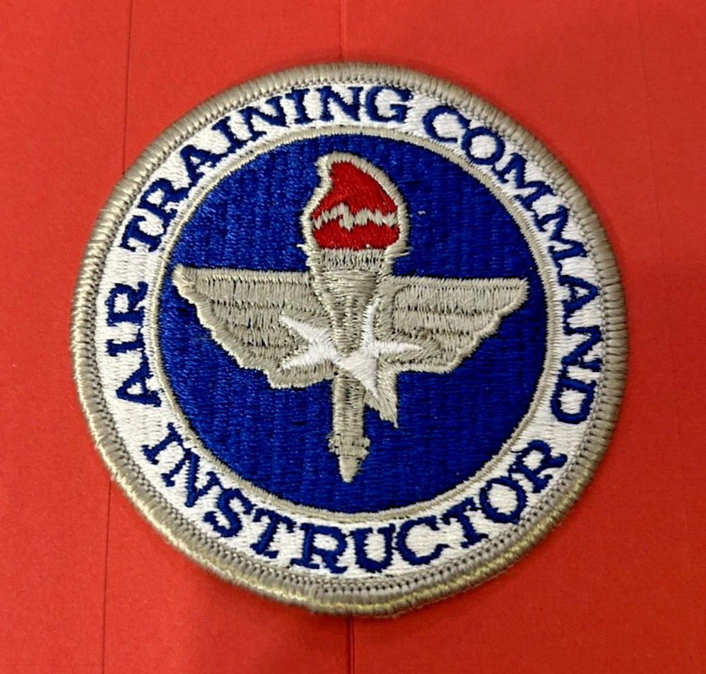 Instructor Air Training Command Jacket Patch USAF-Iron or sew on*