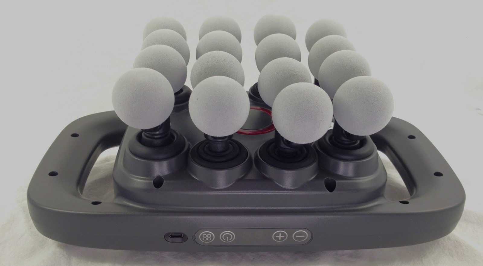 16-Head Massage Gun Set Deep Tissue Percussion Massager 3 Modes & 30 Intensity