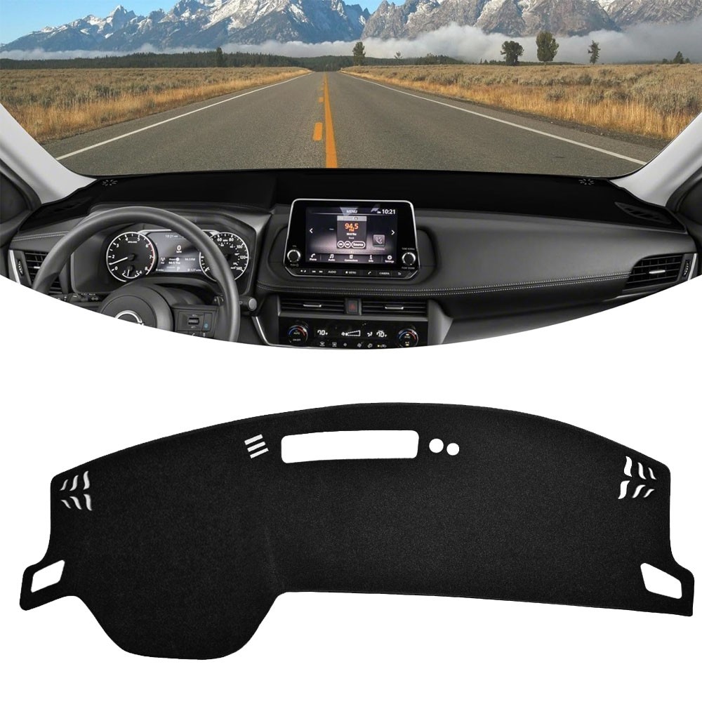 For 2022-2026 Nissan Rogue Accessories Car Dash Cover Dashboard Carpet Dash Mat