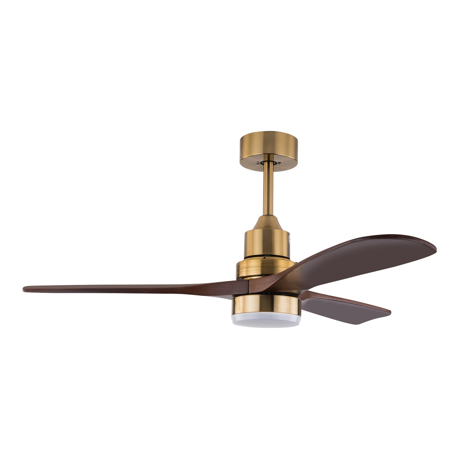 48 Inch 3 Colors LED Ceiling Fan Light w/ Remote Control Fan Light Timer 40W