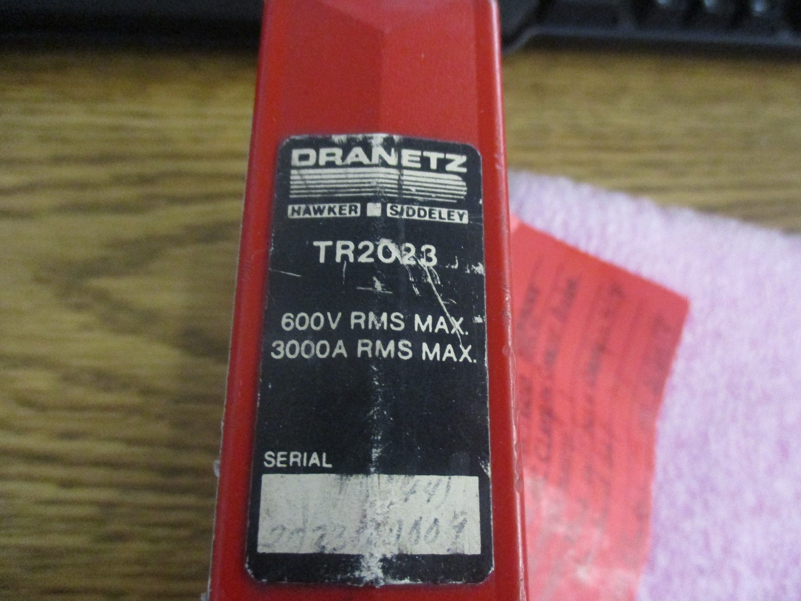 Dranetz Mdoel: TR2023 Current Transformer Clamp