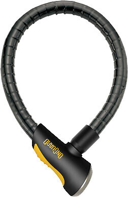 OnGuard Security 45008023L Rottweiler 8023L Cable Lock, 7ft,Black/Yellow