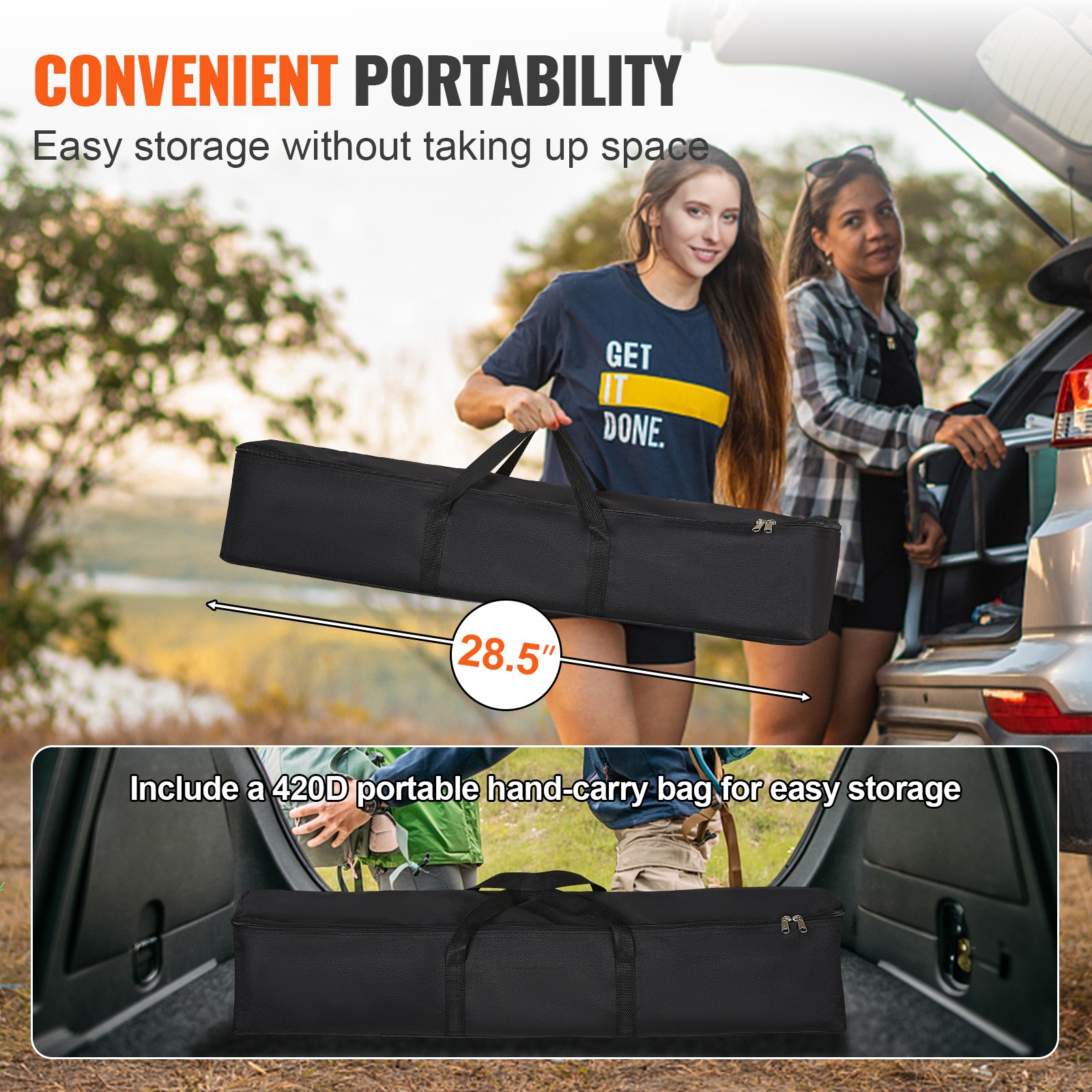 Uimoso Projector Screen with Stand 100 in 16:9 4K 1080 HD Movie Screen Bar Feet
