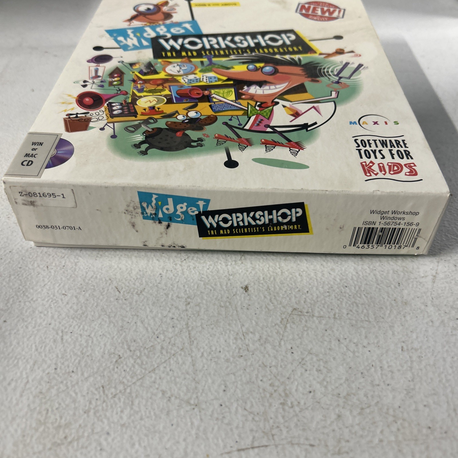 Widget Workshop The Mad Scientist Laboratory Macintosh/ Windows For Kids