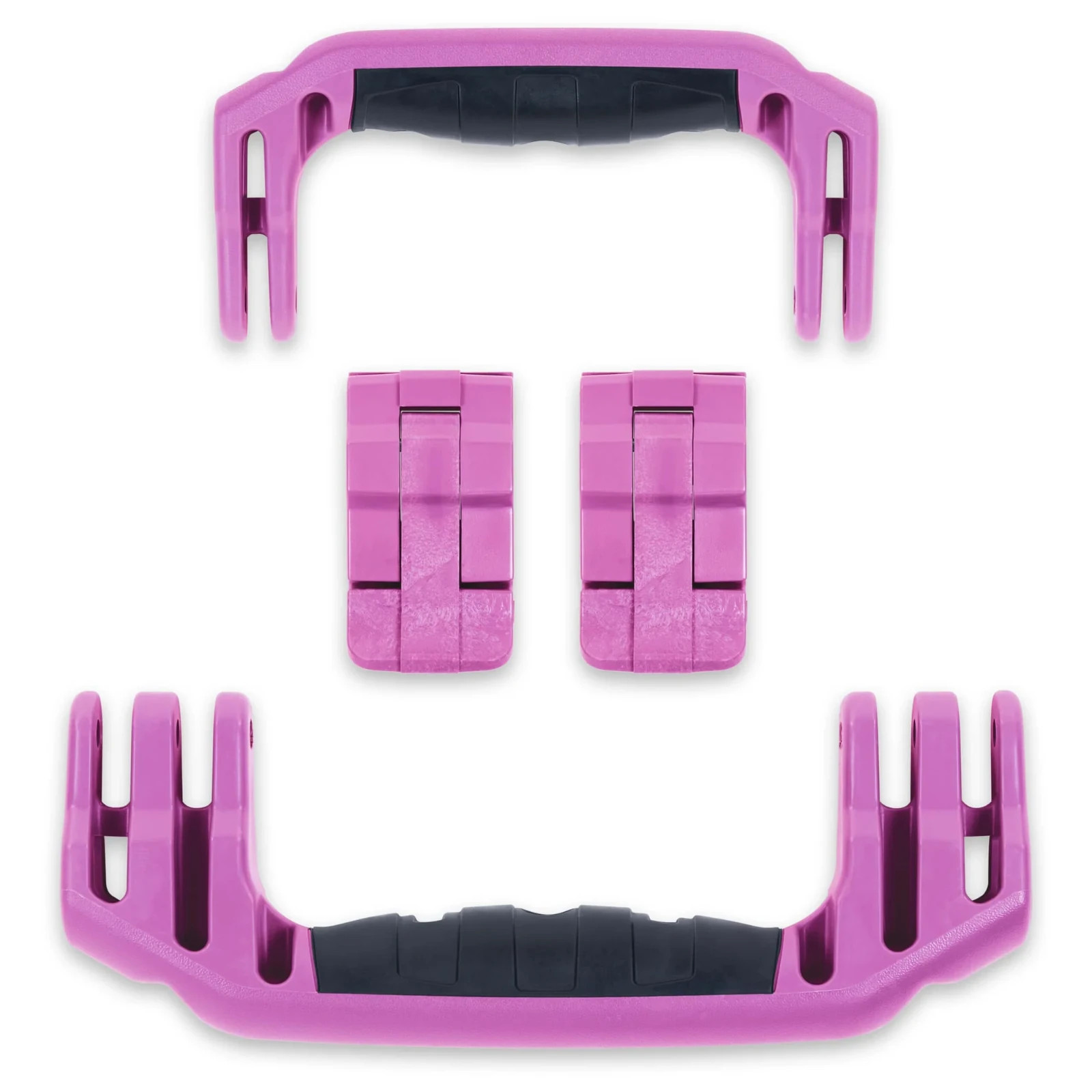 Magenta Pelican 1510 & 1560 replacement handles & latches set.