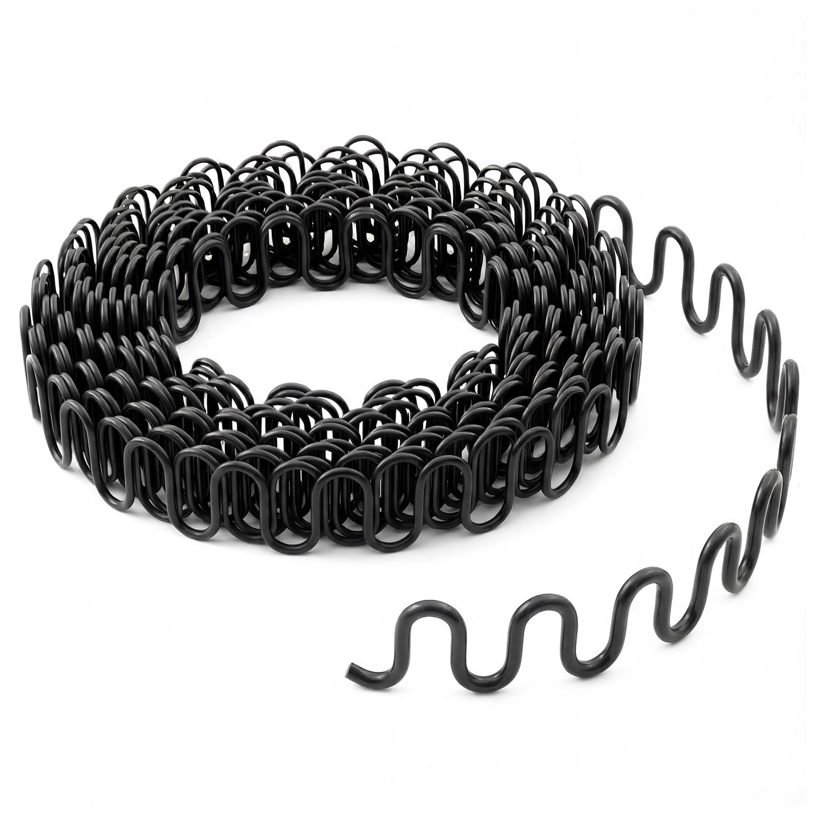 Otoolling 1 Roll 42 Feet Zig Zag 8 Gauge Upholstery Springs, Sinuous Springs ...
