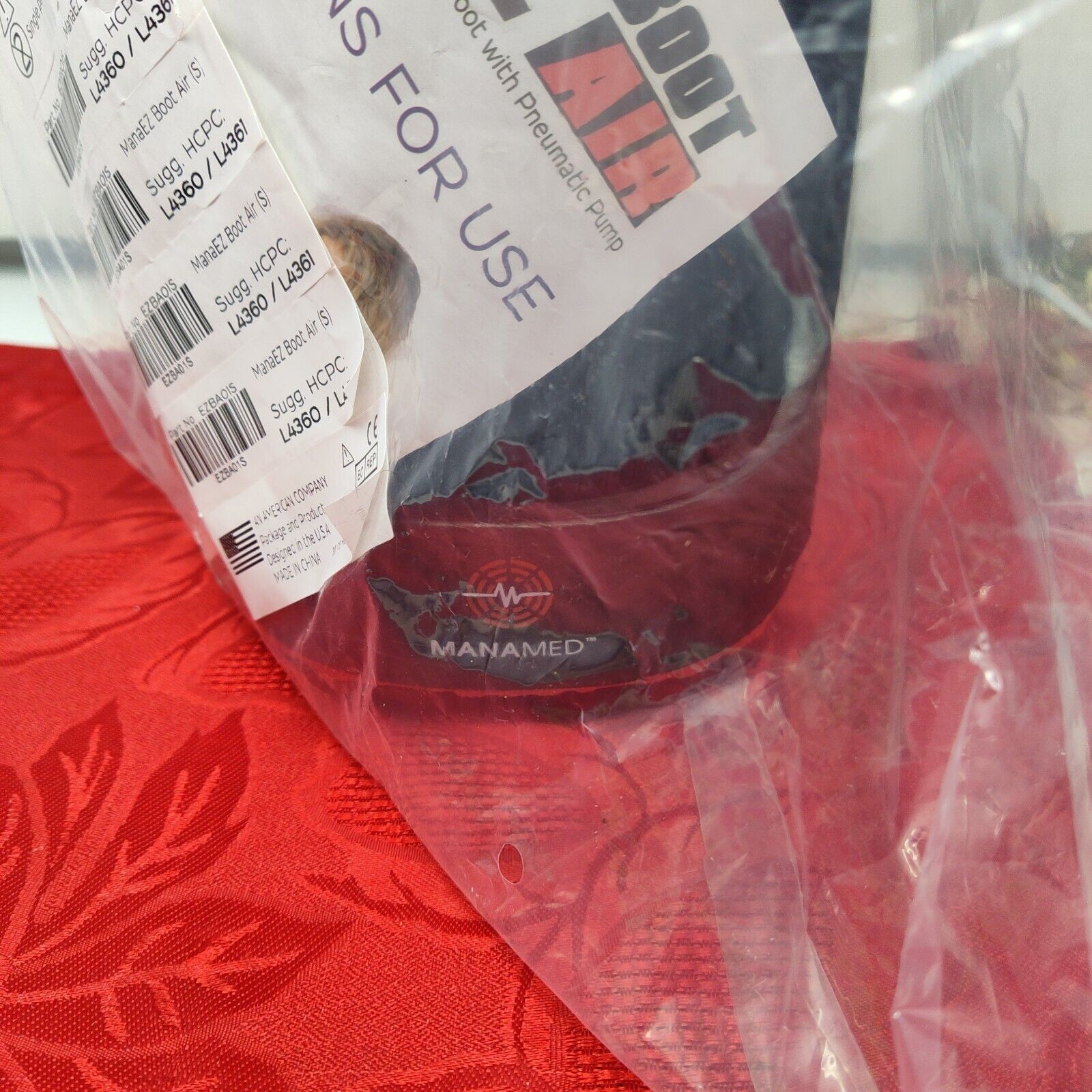 ManaMed Mana EZ Boot Air # EZBA01S Size Small