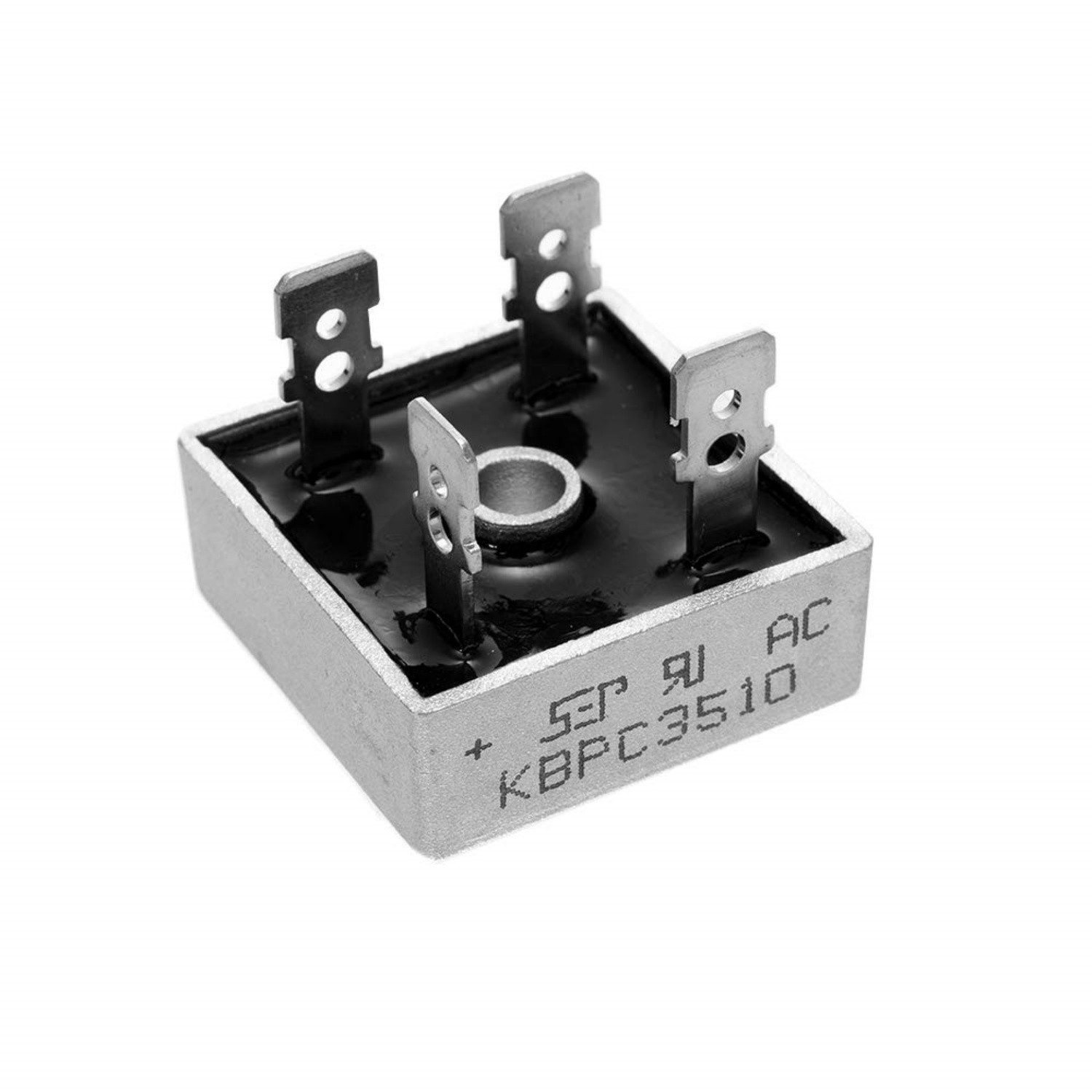 KBPC3510 35A 1000V Bridge Rectifier Diode, Full Wave Silicon 4-Pin