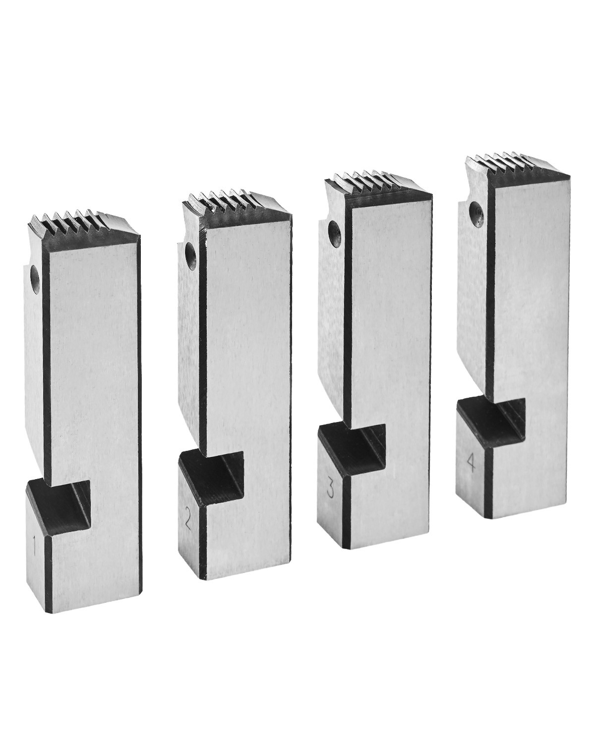 VEVOR Threading Machine Dies 1"-2" NPT Pipe Dies 4 Packs Right-Handed HSS