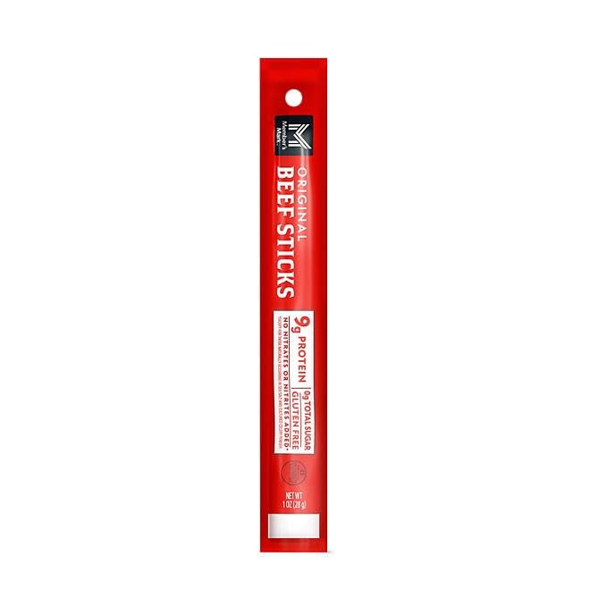 Member's Mark Original Grassfed Jerky, 1-ounce Beef Sticks, 12 Count