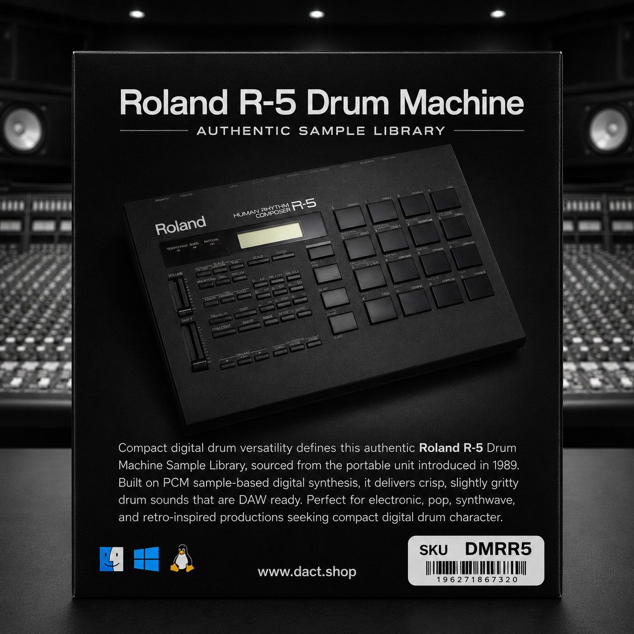 Roland R-5 Drum Machine Sample Library