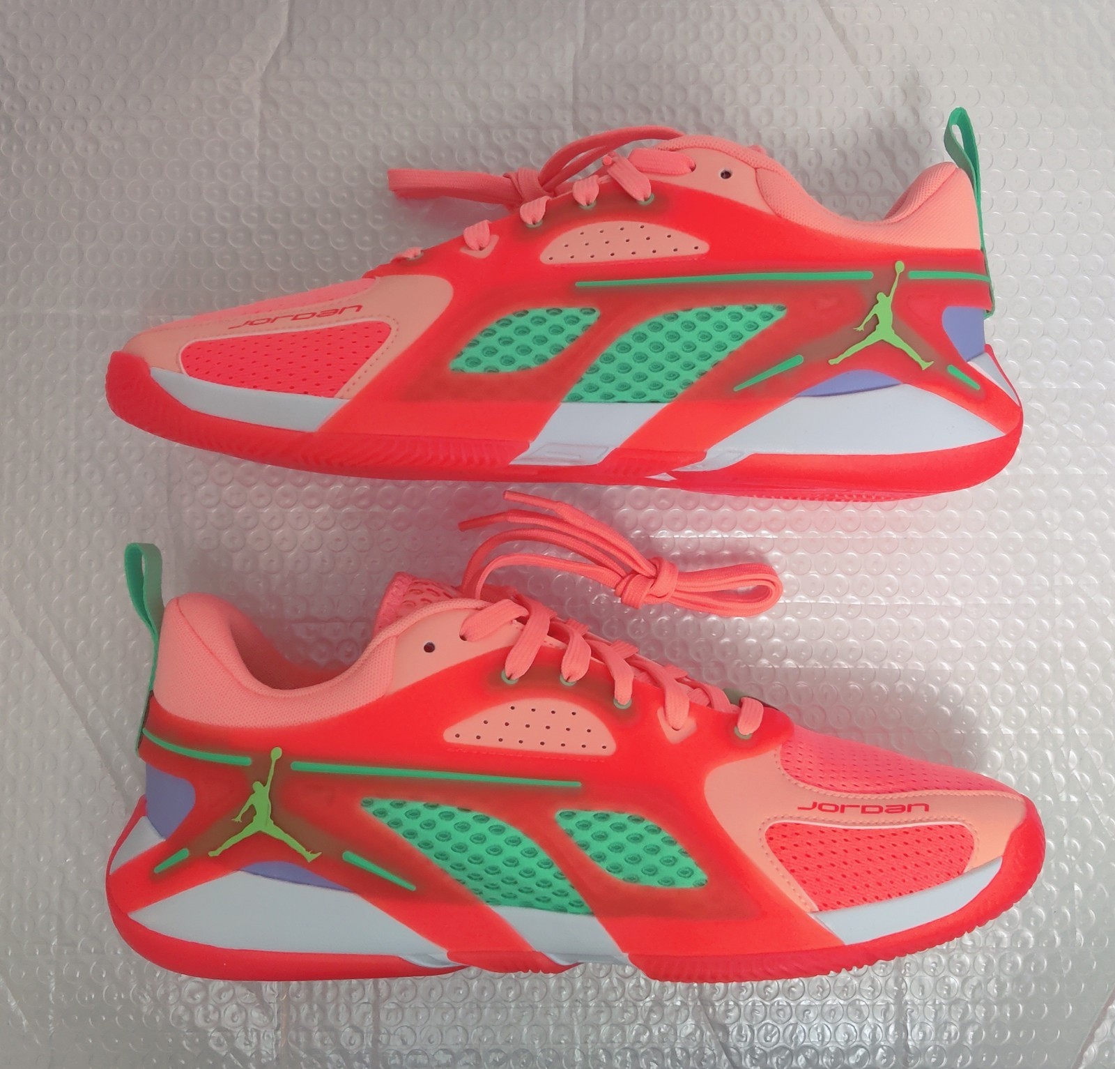 Jordan Heir SE Orange Pulse Ghost Green Basketball Men Women Multi SZ NIB No Lid