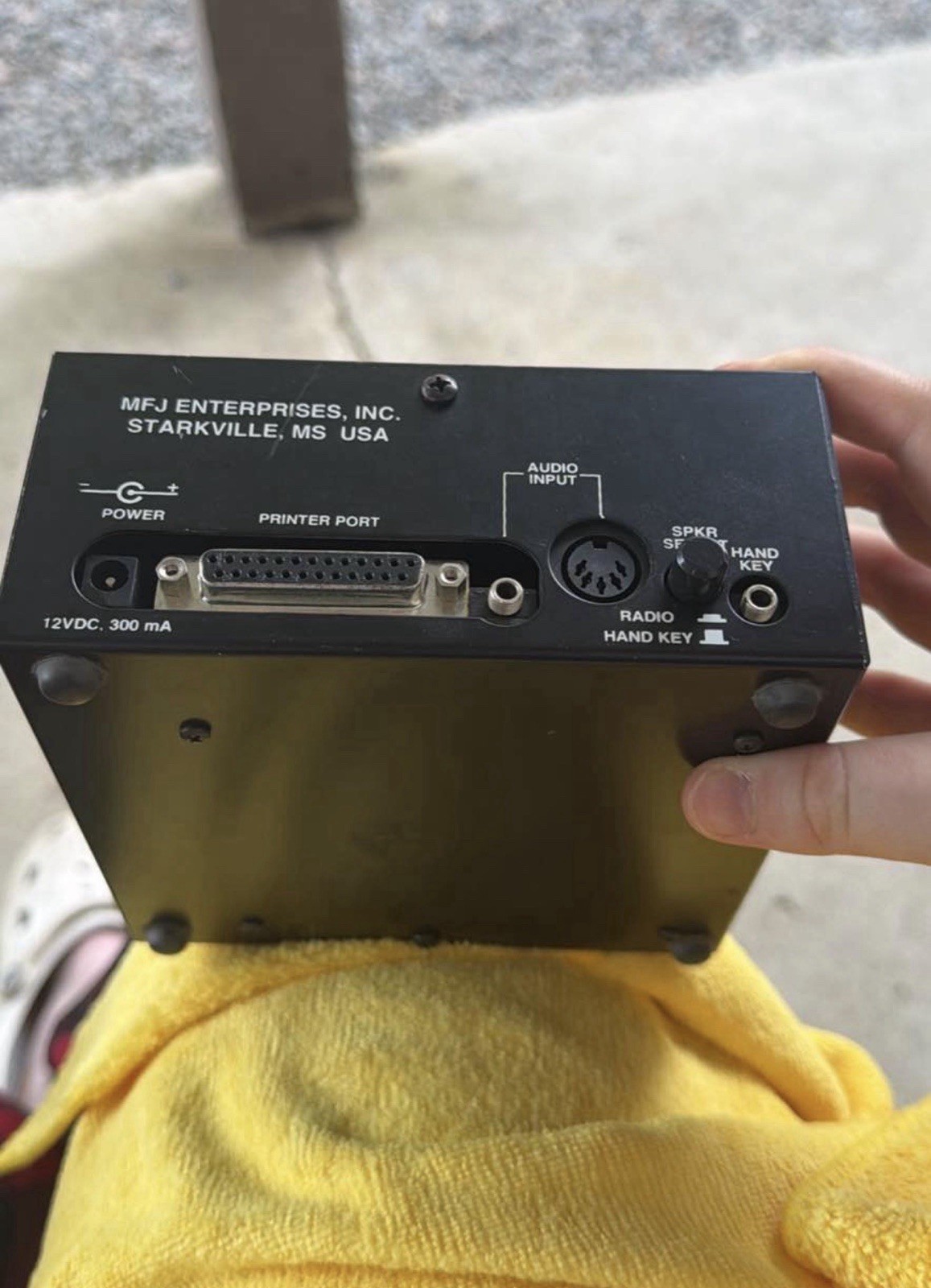 MFJ Multi-Reader MFJ-462 HF Morse Code Reader Printer Port Data Lock 12 VDC