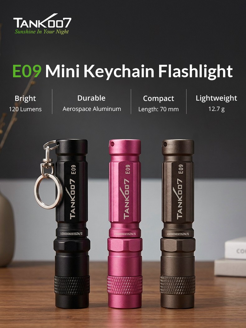 Portable Super Bright LED Flashlight Pocket Mini Keychain Camping Flashlights