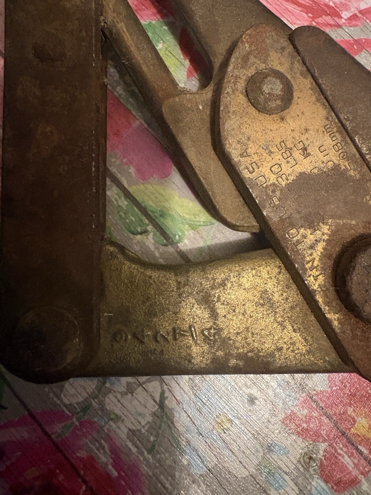 Vintage Klein Tools USA Cable Puller Lineman Wire Grip Tool 300 LBS Industrial