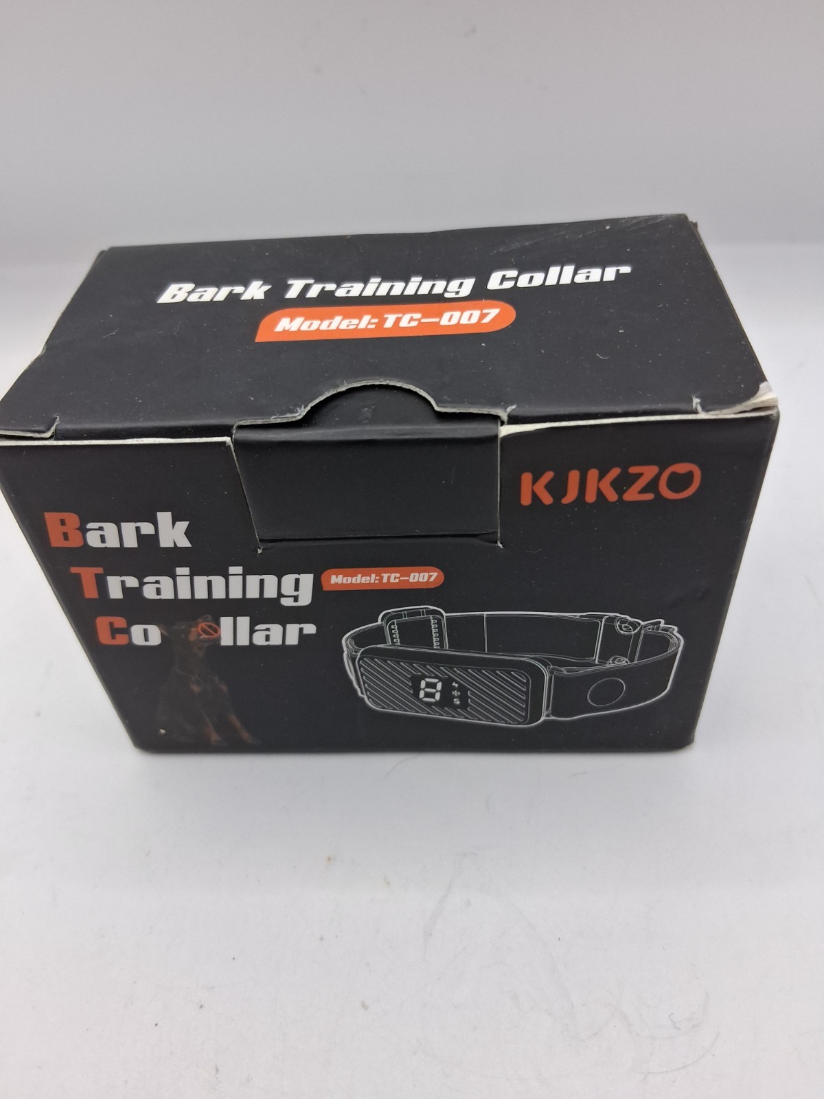 KJKZO TC-007 Bark Training Collar Vibration Static/Shock Dog Control Adjustable