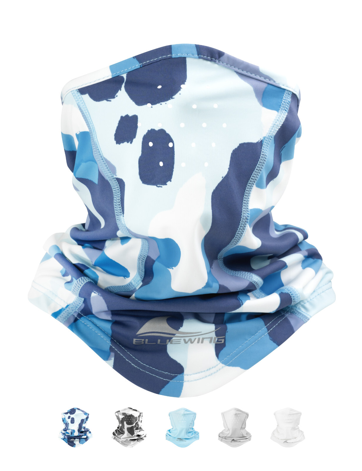 BLUEWING Fishing Gaiter UPF 50+ Neck Gaiter Face Mask Sunblock Cover US Seller