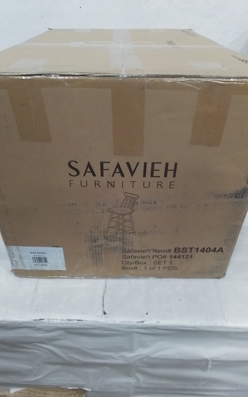 Safavieh QUAI SWIVEL COUNTER STOOL, Reduced Price 2172745139 BST1404A