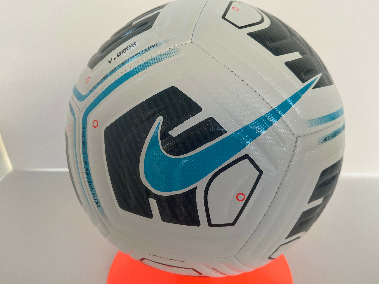 Nike Academy Team Soccer Ball White/Blue Size - 5 CU8047 102