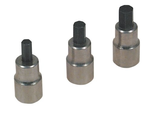 Lisle 12550 3 Piece 3/8" Drive Brake Caliper Socket Bit Set