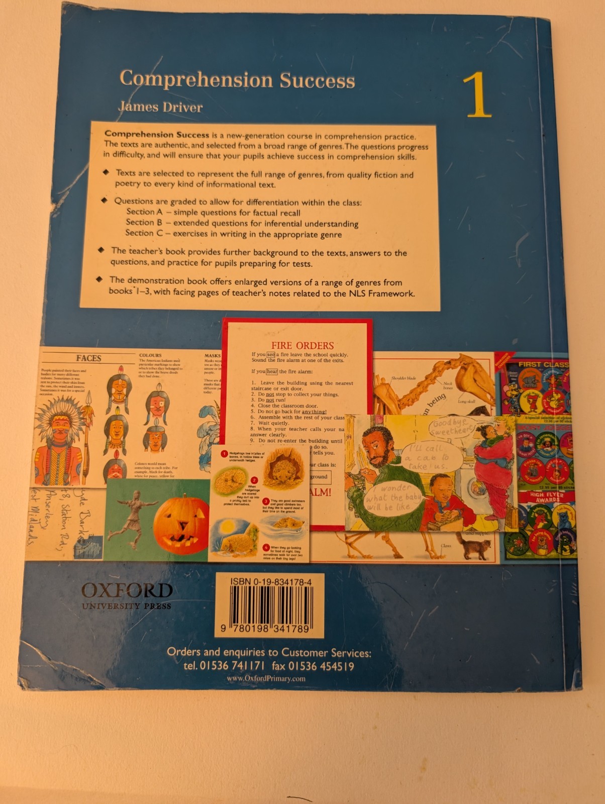 Comprehension Success: Level 1: James Driver (B29)