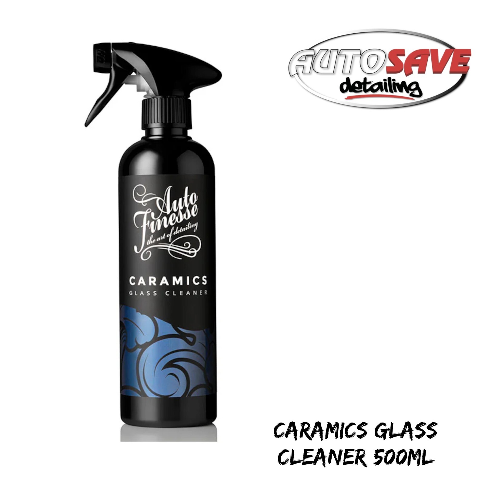Auto Finesse Caramics Glass Cleaner 500ml  Official Auto Finesse Reseller