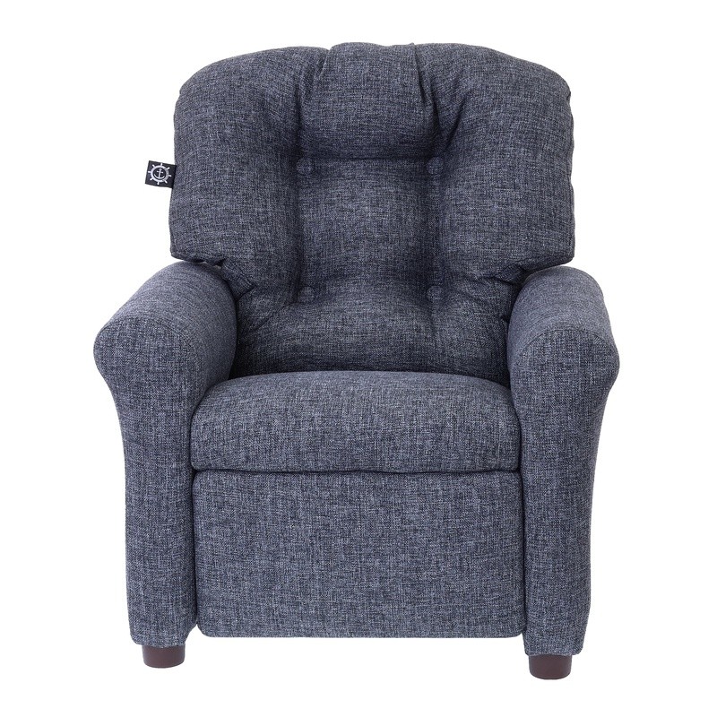 Kids Recliner Chair Toddlers Safe Comfortable Upholstered Armchair Ergonomic New