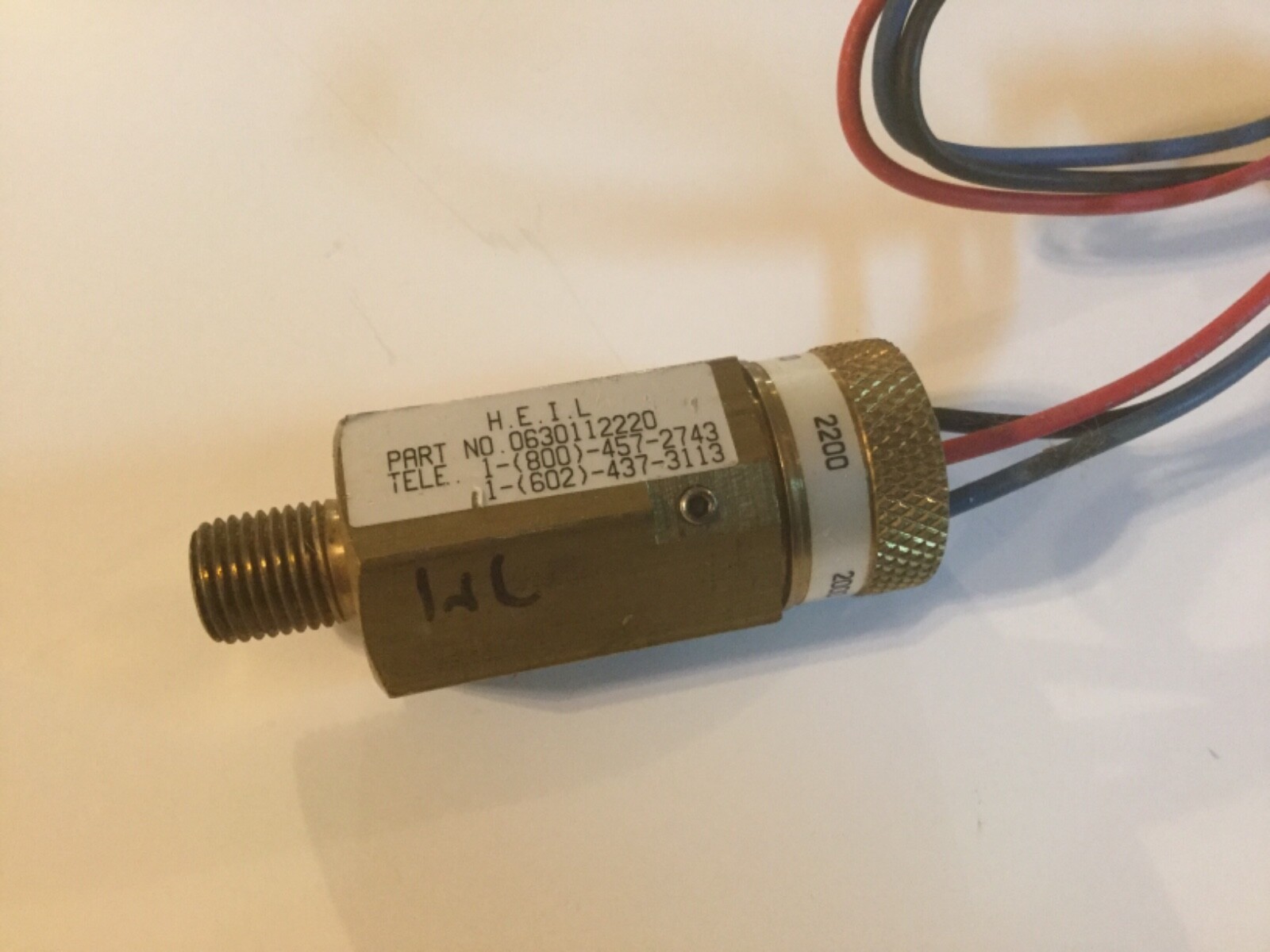 H.E.I.L Hydraulic Pressure Switch 063-0112-220