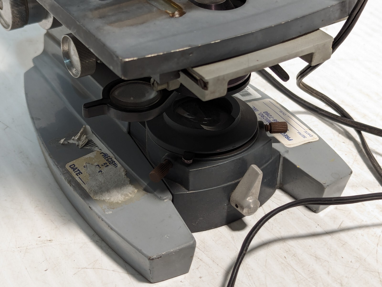AO Spencer Dual Head Microscope with eyepieces and objective - Free Shipping