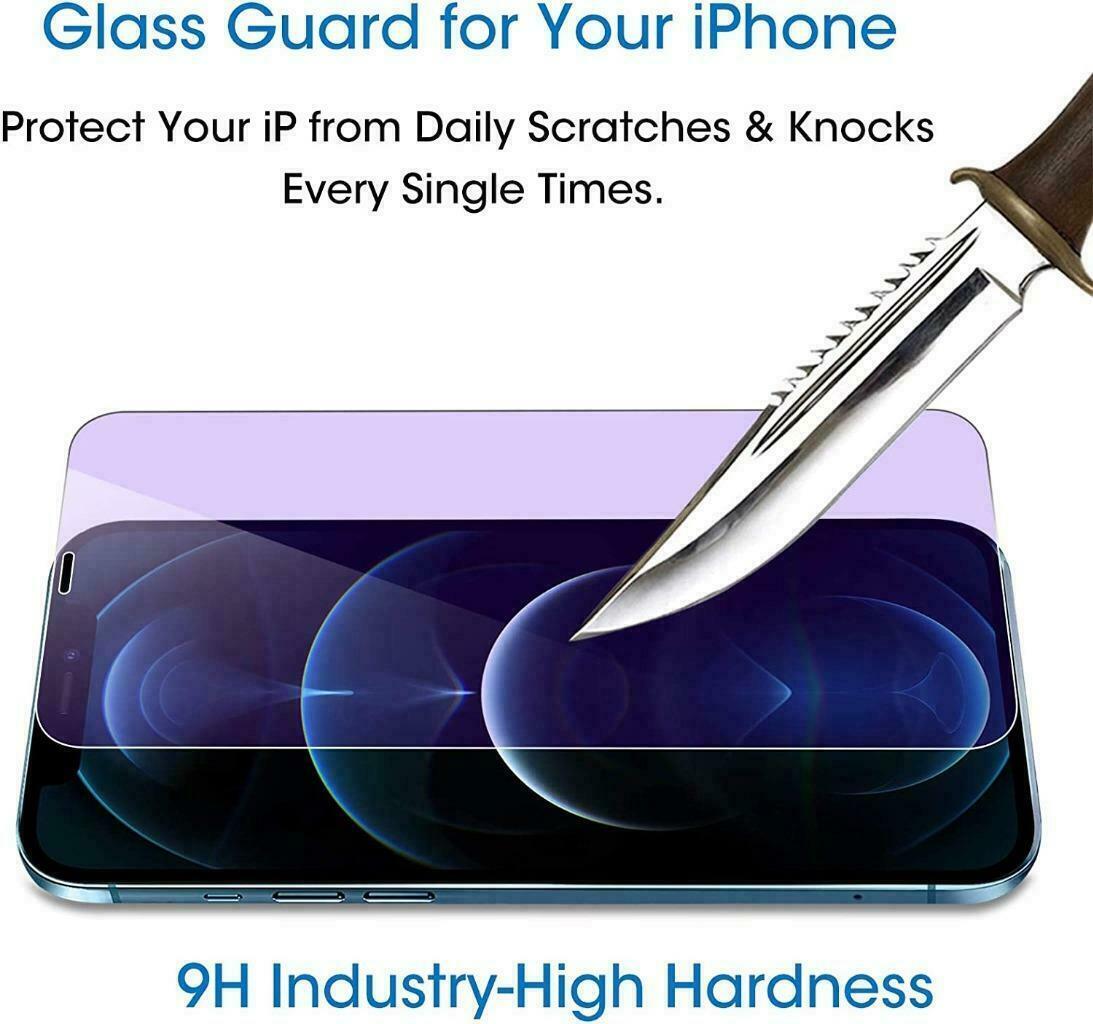 For iPhone 11 Anti-Blue Light Tempered Glass Screen Protector , Case Friendly